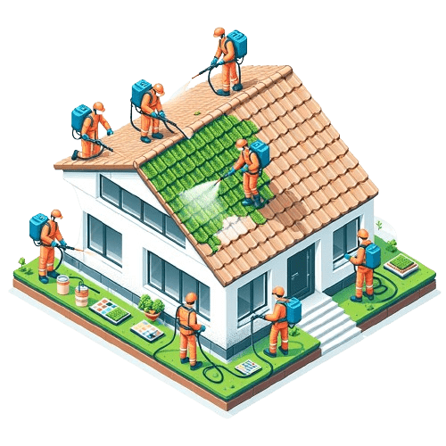 Utilisation d'un Anti-Mousse Écologique à Pacé près de Rennes