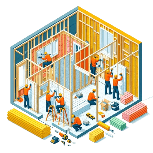 Isolation Intérieure à Pacé près de Rennes