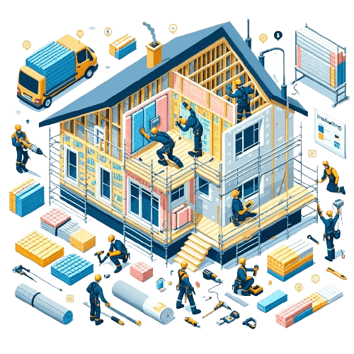 Isolation Extérieure à Pacé près de Rennes